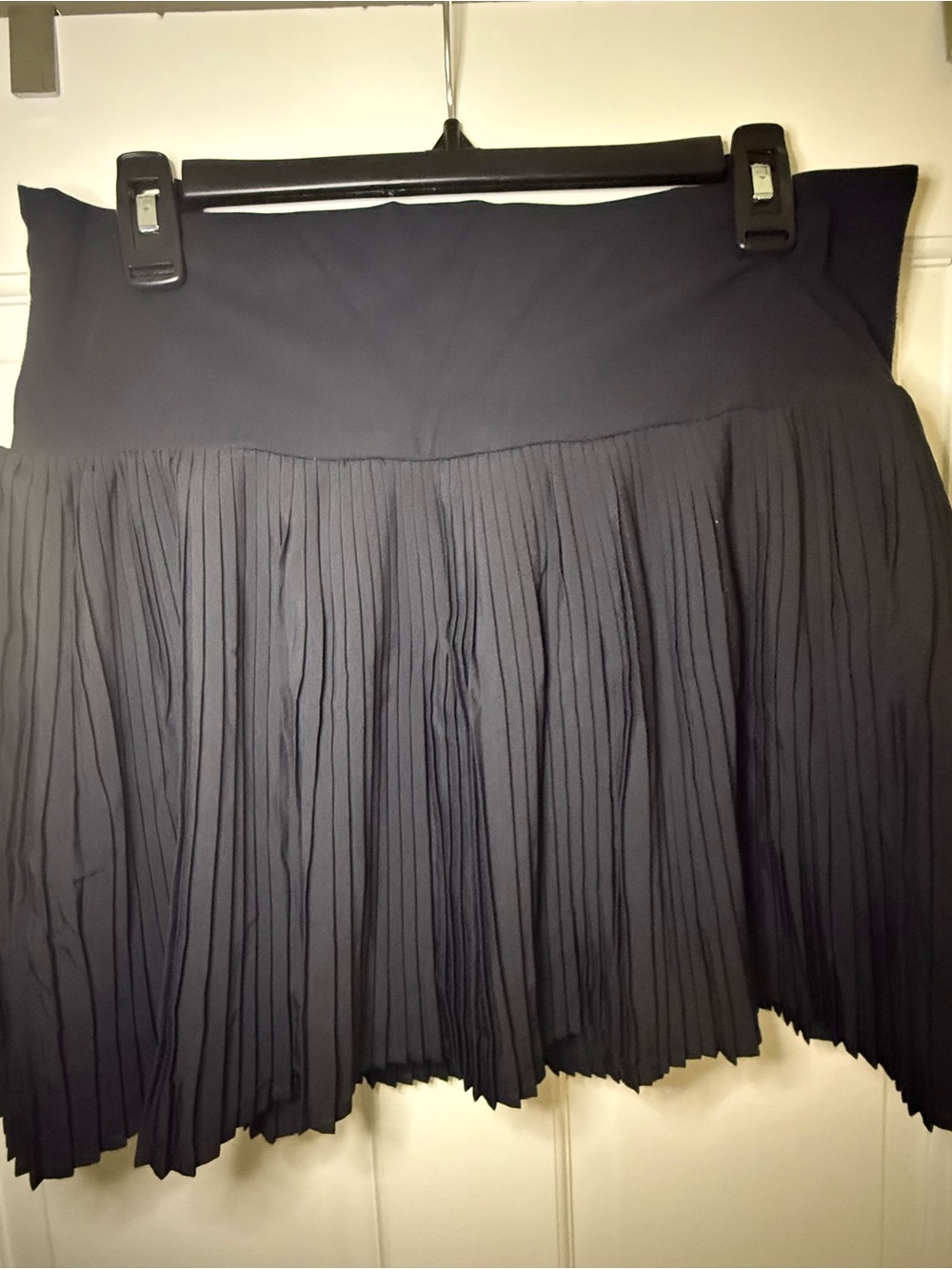 JoyLab Black Pleated Skater Skirt